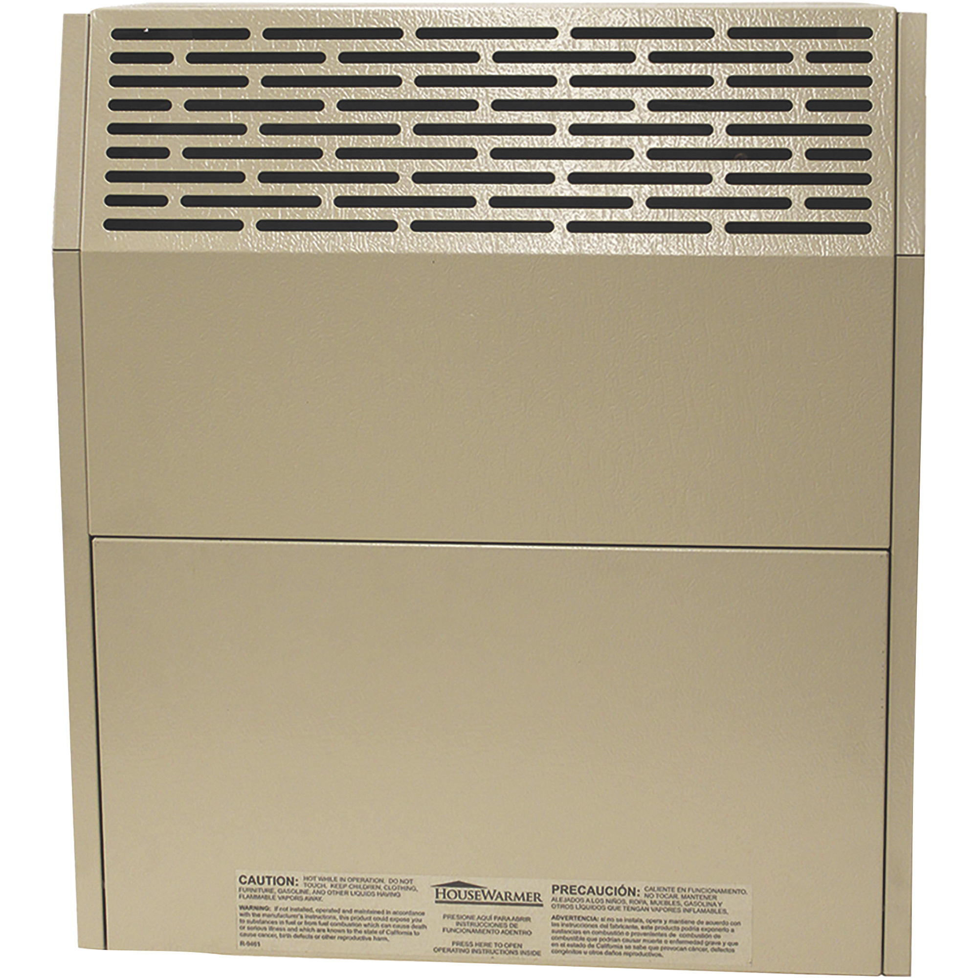 HouseWarmer Liquid Propane Vented Wall Heater with Blower, 10,000 BTU